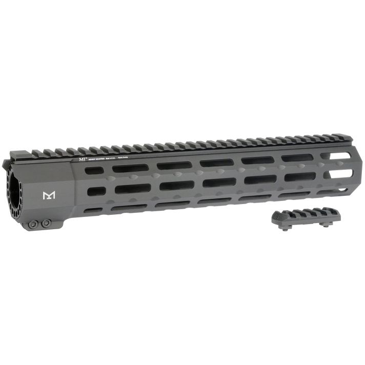 MIDWEST INDUSTRIES INC MISP12M SP-Series AR-15 6061 Aluminum Black Hard Coat Anodized 12.625"