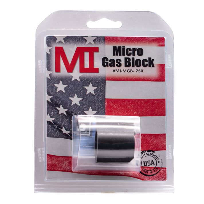 Midwest Industries MIMGB750 MicroGas Block 4140 Steel .750"