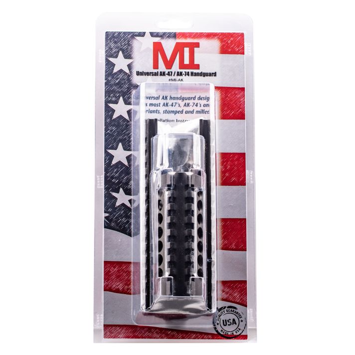 MIDWEST INDUSTRIES INC MIAK AK47/74 6061 Aluminum Black Hard Coat Anodized