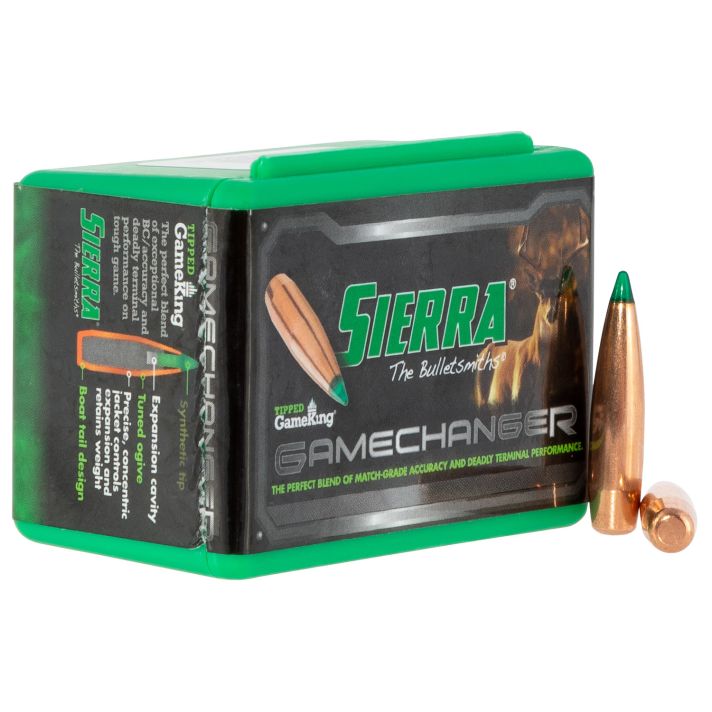 Sierra 4100T Tipped GameKing6mm 90gr Hollow Point Boat Tail 50/Box