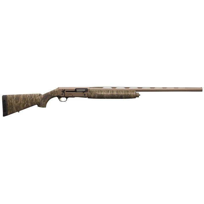 Browning 011426204 Silver Field 12 Gauge 3.5" 4+1 28" Back-Bored Vent Rib Barrel, Flat Dark Earth Metal Finish, Mossy Oak Bottomland Synthetic Stock Includes 3 Chokes
