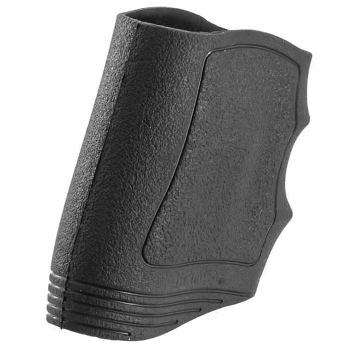 Pachmayr 05125 Grippermade of Rubber with Black Finish, Finger Grooves & Slip-On Design for Universal Handgun