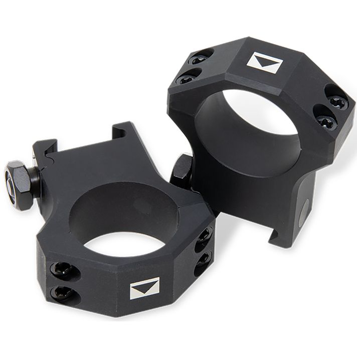 Steiner 5961 T-Series RingsMatte Black 30mm Medium