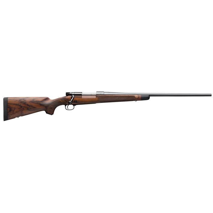 Winchester Repeating Arms 535239220 Model 70 Super Grade 308 Win Caliber with 5+1 Capacity, 22" Barrel, High Polished Blued Metal Finish & AAA French Walnut Stock Right Hand (Full Size)