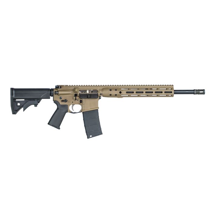 LWRC ICDIR3CK16ML Individual Carbine Direct Impingement 300 Blackout 30+1 16.10" Barrel, Exclusive Flat Dark Earth Anodized Receiver, 6 Position Stock, Magpul MOE Grip, Optics Ready