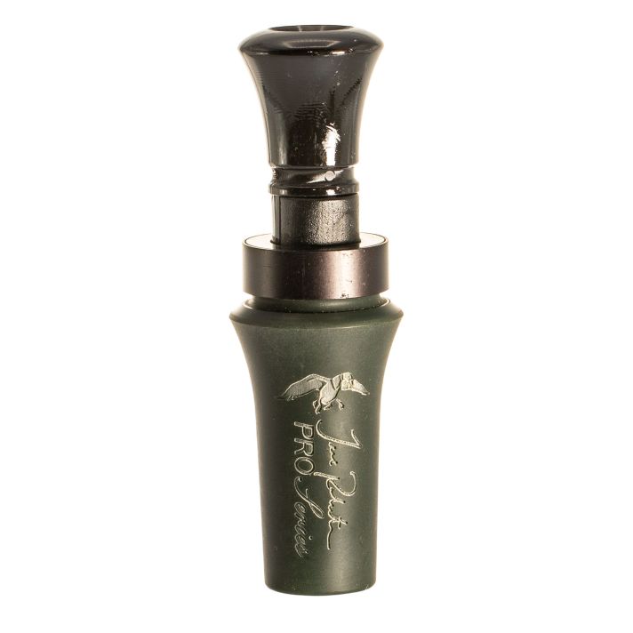 Duck Commander DCPROAOD Jase Pro SeriesOpen Call Double Reed Mallard Hen Sounds Attracts Ducks OD Green Acrylic