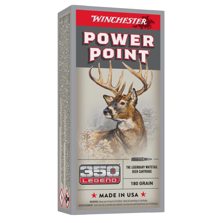 Winchester Ammo X3501 Power-Point350Legend 180gr 20 Per Box/10 Case