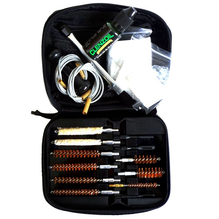 Clenzoil 2335 Field & Range Cleaning Kit Multi-Caliber Rifle/21 Pieces Black