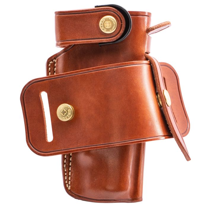 Galco IRO212 IronhideOWB Tan Leather Belt Slide Fits 1911 Ambidextrous