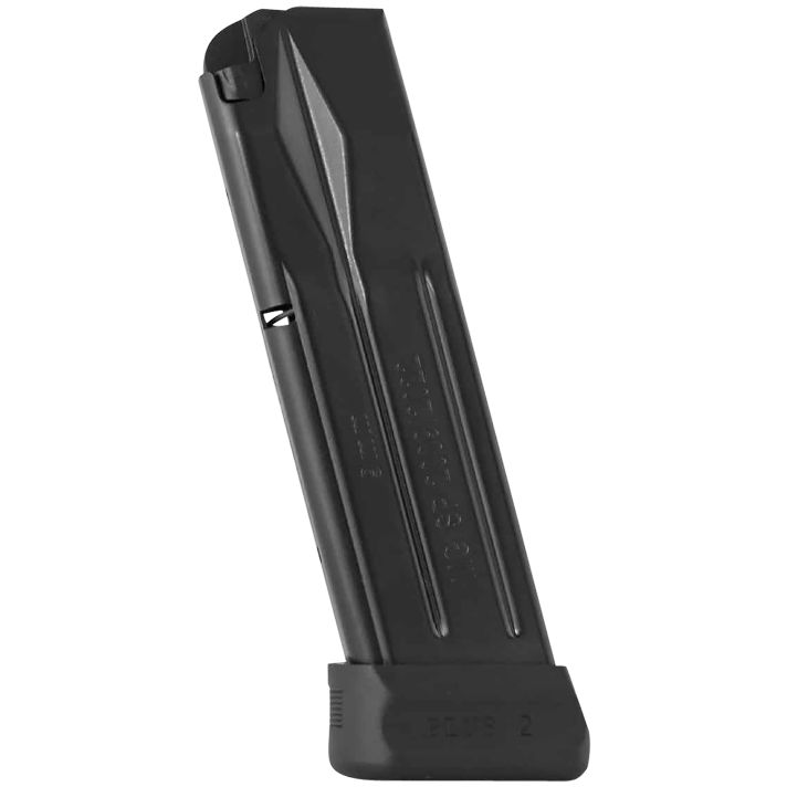 Mec-Gar MPSP917AFC Standard17rd 9mm Luger Fits Sig P2022/P2009 Blued w/Anti-Friction Coating Carbon Steel