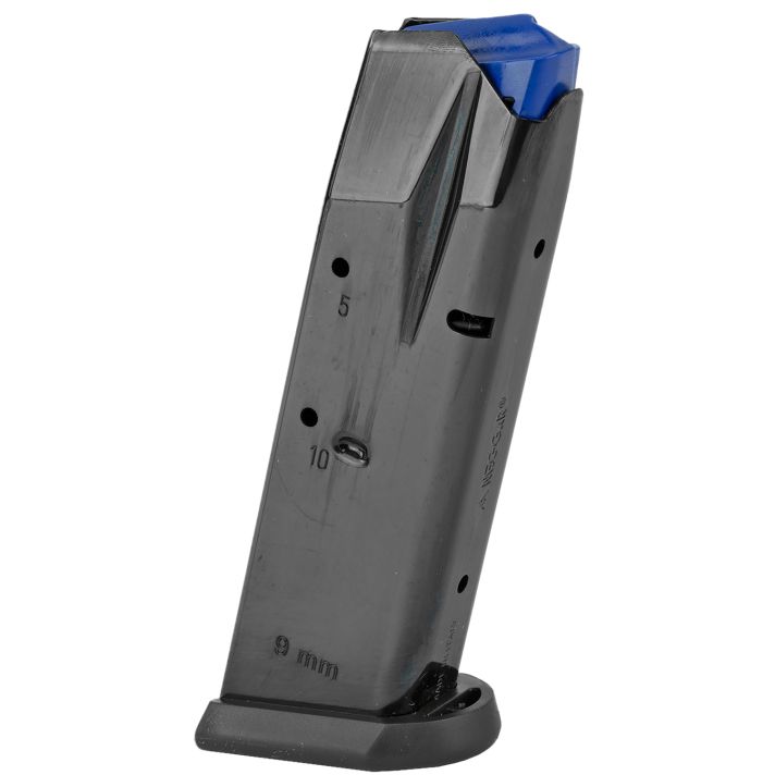 Mec-Gar MGCZCOMP10B Standard10rd 9mm Luger Fits CZ P-01/75 Compact/PCR Blued Carbon Steel