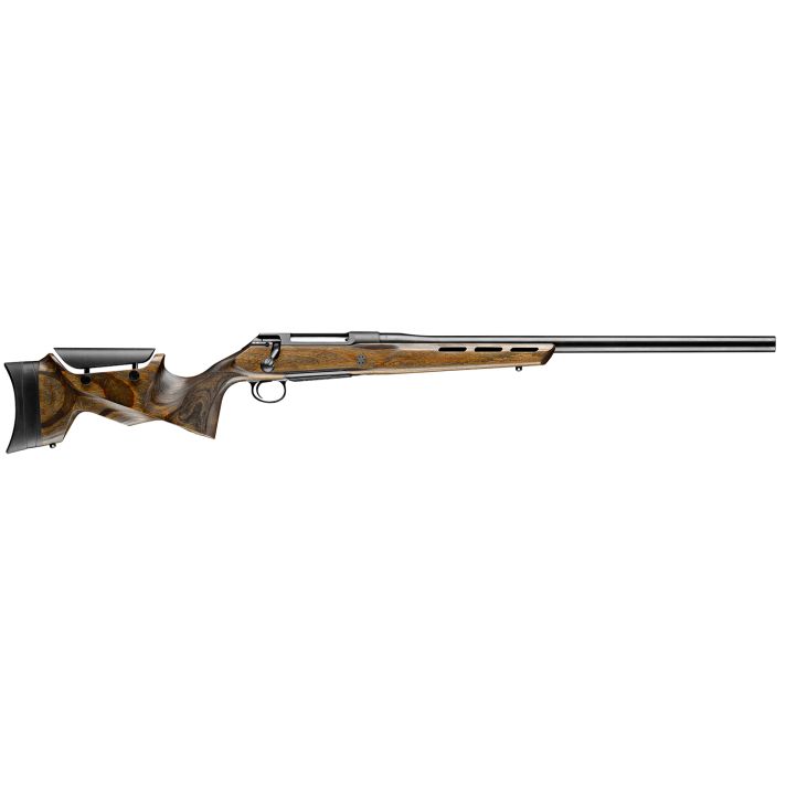 Sauer S1FA65C 100 Fieldshoot 6.5 Creedmoor Caliber with 5+1 Capacity, 24" Barrel, Matte Blued Metal Finish & Oil Wood Fixed with Adjustable Cheek Piece Stock Right Hand (Full Size)