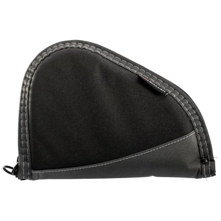 Allen 4448 DeluxeHandgun Case Black w/Gray Trim, Foam Padding, Non-Absorbent Lining & Lockable Zipper 8" L