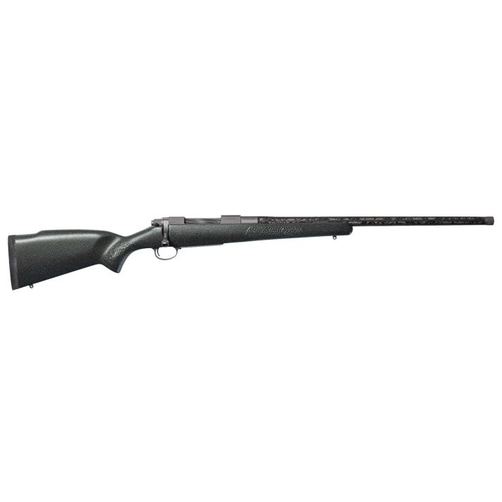 Nosler 47248 M48 Mountain Carbon Full Size 26 Nosler 3+1 24" Tungsten Gray Cerakote Steel Threaded Barrel Tungsten Gray Cerakote Steel Receiver Granite Green Mountain Hunter Stock Right Hand