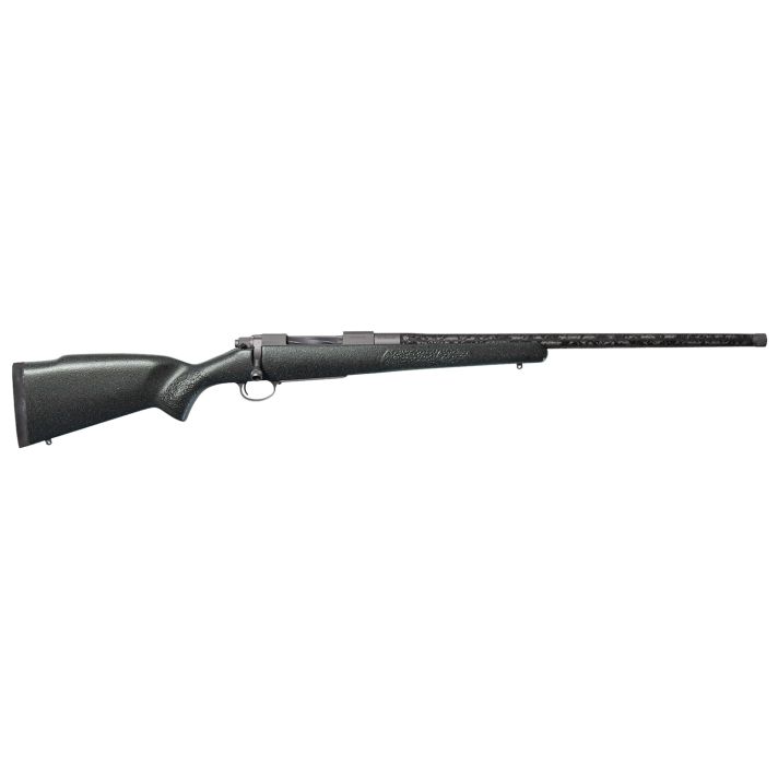 Nosler 47448 M48 Mountain Carbon 300 Win Mag 3+1 24" Carbon Fiber Wrapped Barrel, Tungsten Gray Cerakote Steel, Granite Green Mountain Hunter Stock