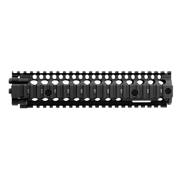 Daniel Defense 0100408020006 MK18 RIS II Handguard 6061-T6 Aluminum Black Picatinny Rail AR-15 9.55" Long
