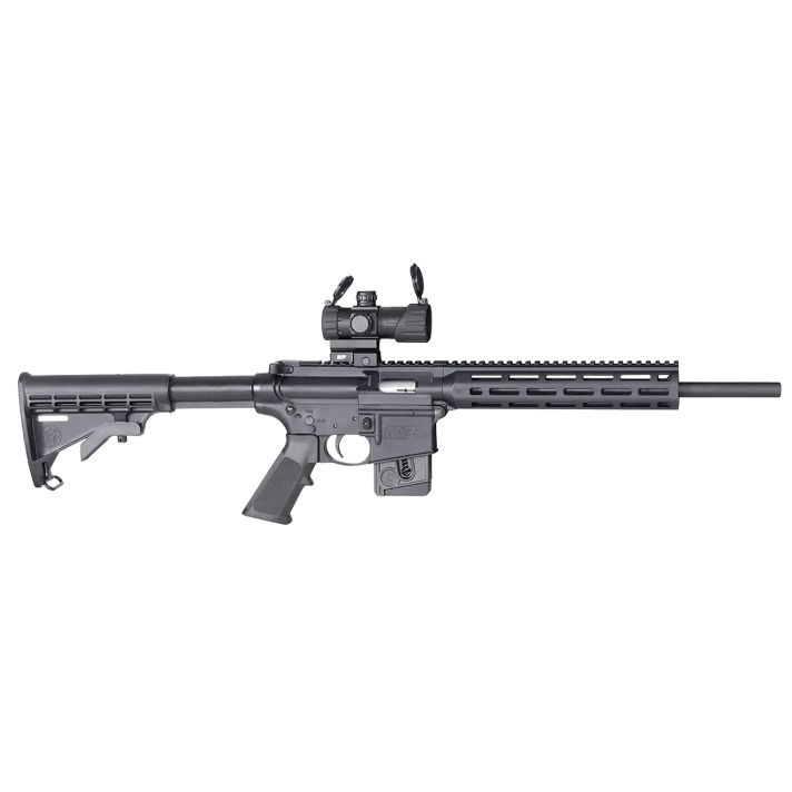 Smith & Wesson 12724 M&P15-22 Sport OR *CT, MA, MD, NJ Compliant 22 LR 16.50" 10+1 Black Fixed Black Synthetic Stock Black Polymer Grip Right Hand S&W M&P Red/Green Dot