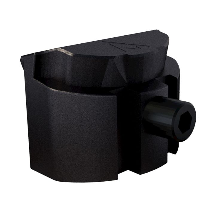 Rival Arms RA75G111A Grip PlugCompatible w/Glock Gen4 (except 36/42/43), Black Anodized Aluminum