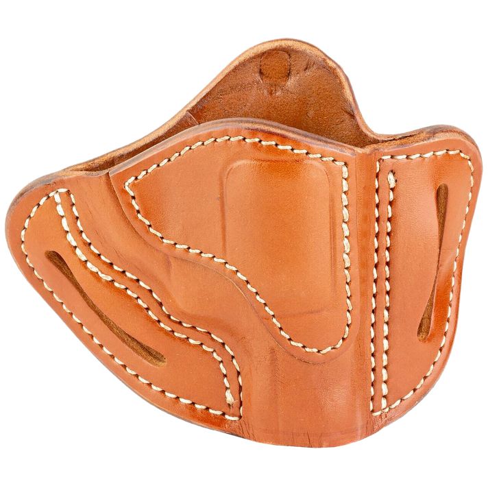 1791 Gunleather RVH1CBRR RVH1OWB Size 01 Classic Brown Leather Belt Slide Fits S&W J Frame/Ruger LCR/S&W 38 Belt Up to 1.75" Wide Right Hand