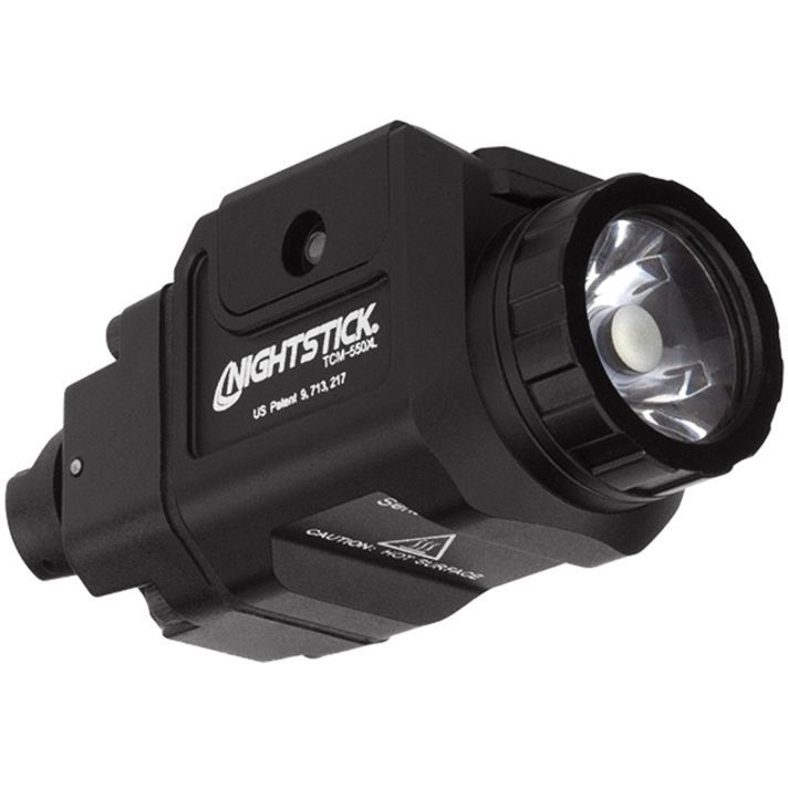 Nightstick TCM550XL Compact Weapon-Mounted LightBlack Anodized 550 Lumens White LED