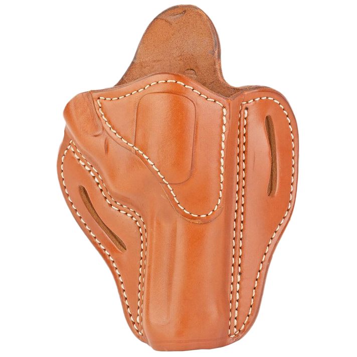 1791 Gunleather RVH2CBRR RVH2OWB Size 02 Classic Brown Leather Belt Slide Fits Ruger GP100/S&W K Frame Right Hand