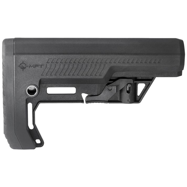Mission First Tactical BMSMILEXD Battlelink Extreme Duty Minimalist Stock Collapsible Black Synthetic for AR-15, M16, M4 with Mil-Spec Tube (Tube Not Included)