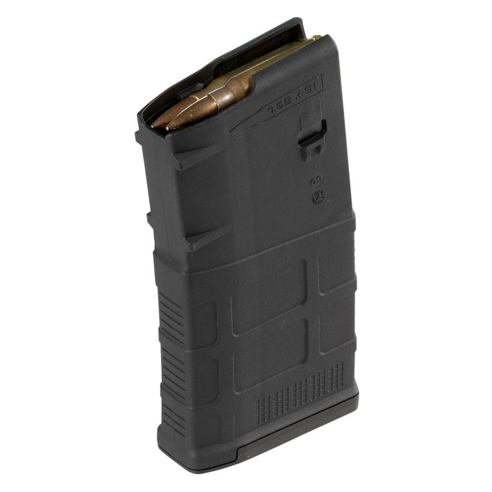 Magpul MAG291-BLK PMAG GEN M3 20rd 308 Win/7.62x51mm NATO Fits AR-10/M110/SR25 Black Polymer