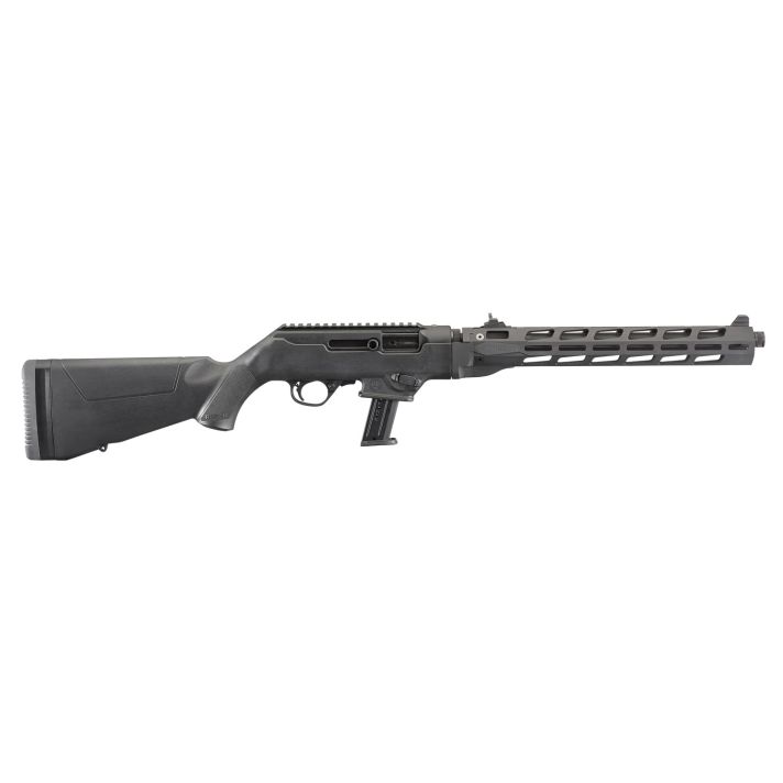 Ruger 19115 PC Carbine9mm Luger 17+1 16.12" Threaded/Fluted Barrel, Type III Hard Coat Anodized Aluminum Receiver, M-LOK Accessory Slots, Optics Ready