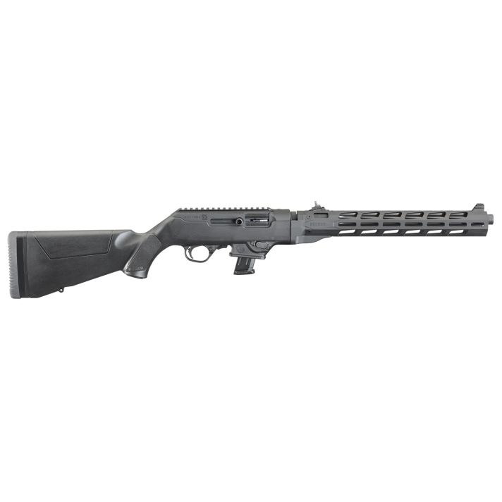 Ruger 19116 PC Carbine *CA Compliant 9mm Luger 10+1 16.12" Fluted Barrel, Type III Hard Coat Anodized Aluminum Alloy Receiver, Synthetic Stock, M-Lok Accessory Slots, Optics Ready