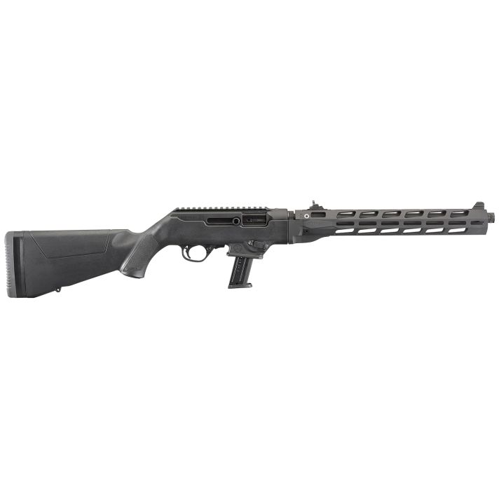 Ruger 19117 PC Carbine *CA Compliant 9mm Luger 10+1 16.12" Threaded/Fluted Barrel, Type IIIHard Coat Anodized Aluminum Alloy Receiver, Synthetic Stock, M-Lok Accessory Slots, Optics Ready