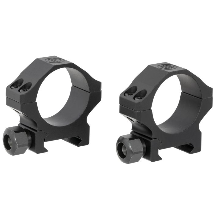Sig Sauer Electro-Optics SOA10011 Alpha 1Matte Black 30mm Low 0 MOA