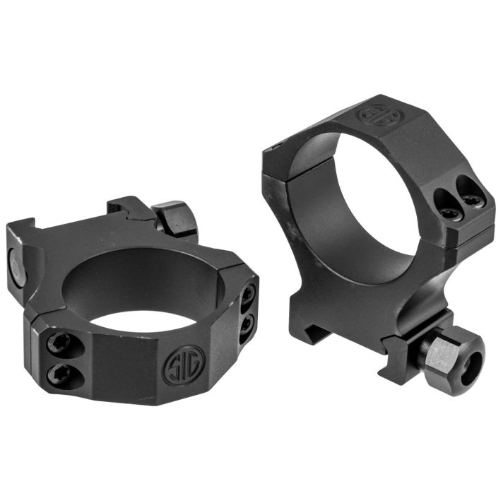 Sig Sauer Electro-Optics SOA10018 Alpha 1Matte Black 34mm Extra High 0 MOA
