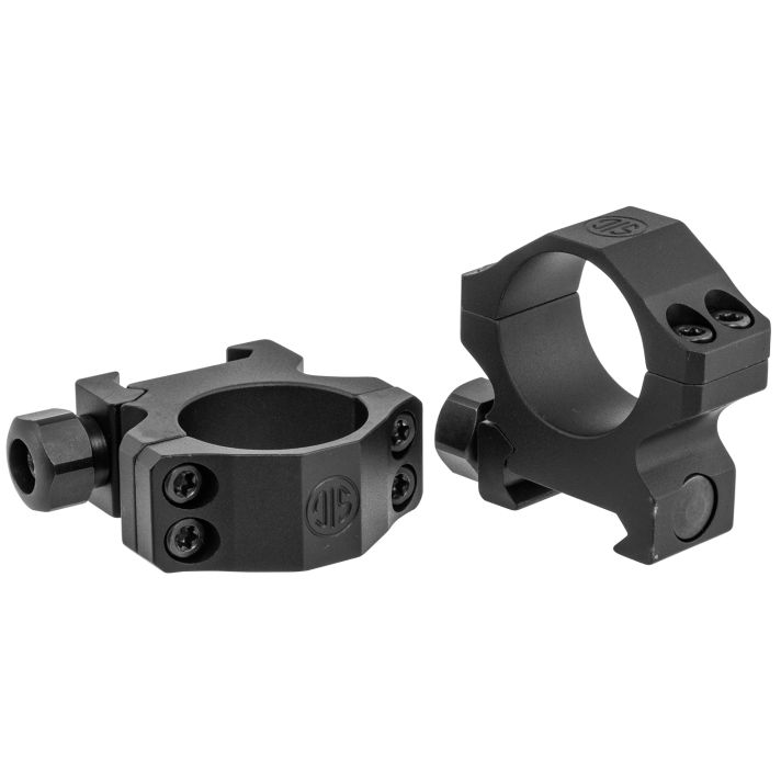 Sig Sauer Electro-Optics SOA10019 Alpha 1Matte Black 1" Low 0 MOA