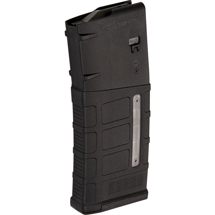 Magpul MAG292-BLK PMAG GEN M3 25rd 308 Win/7.62x51mm NATO Fits AR-10/SR25 Black Polymer