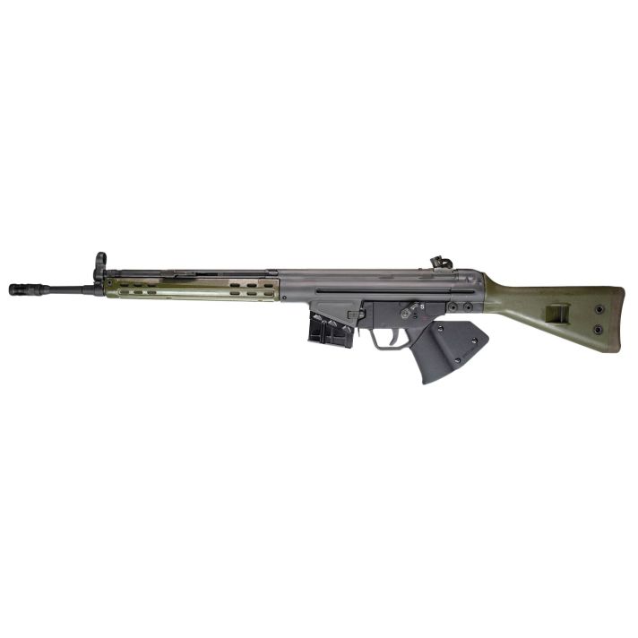 PTR 405 GI *CA Compliant *Reconditioned 308 Win,7.62x51mm NATO 18" 10+1, Black Parkerized Reciever, Green Synthetic Stock (Stock May Be Blemished), Black California Paddle Grip