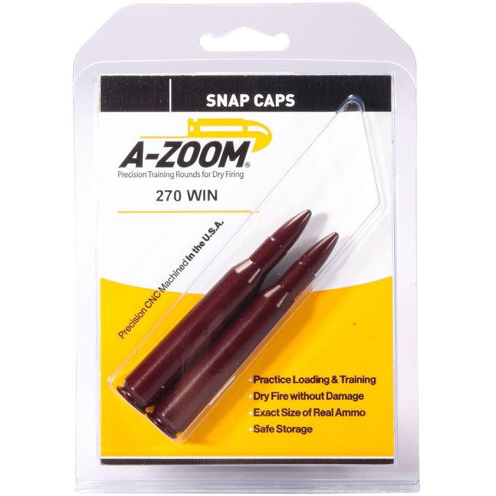 A-Zoom 12224 Rifle Snap Cap 270Win 2Pack