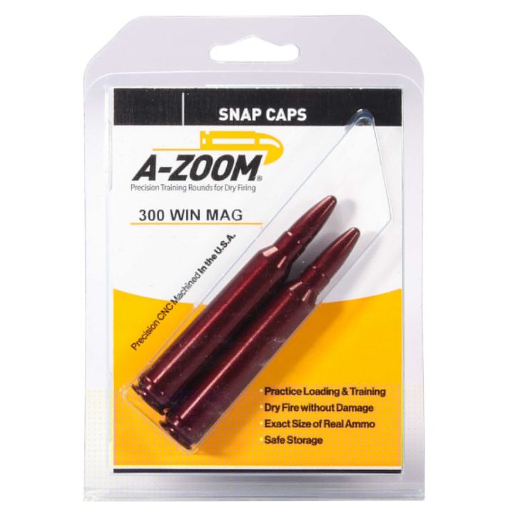 A-Zoom 12237 Rifle Snap Cap 300Win Mag 2Pack