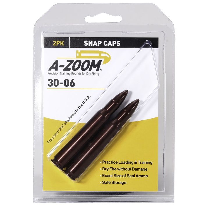 A-Zoom 12227 Rifle Snap Cap 30-06Springfield 2Pack