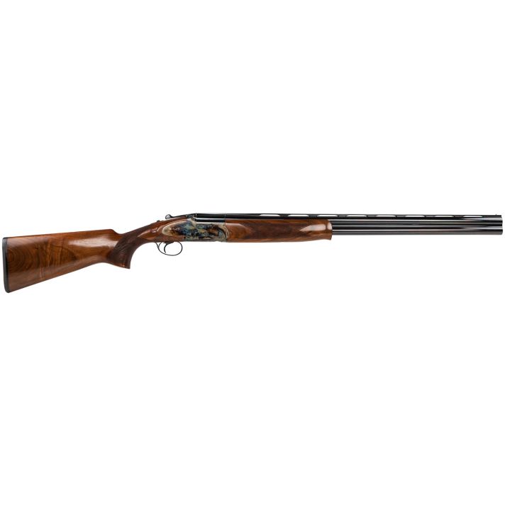 Dickinson LLC OP1228 Plantation12 Gauge 2rd 3" 28" Black Vent Rib Barrel, Steel Receiver w/Color Case Hardened Finish, Brass Bead Front Sight, Turkish Walnut Pistol Grip Stock Includes 5 Choke Tubes