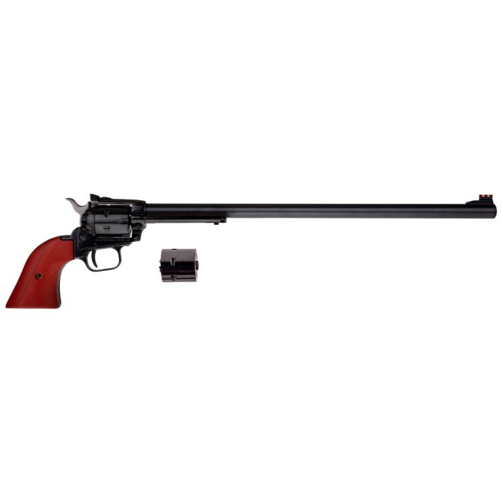 Heritage Mfg RR22MB16AS Rough Rider22 LR 22 WMR 6 Shot 16" Black Barrel, Cylinder& Zamak Frame, Cocobolo Grips