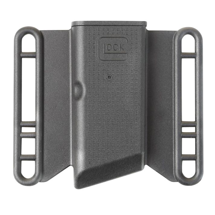 Glock MP033612 Mag PouchOWB Black Polymer, Belt Slide Mount Up To 2.25" Wide, Fits Glock 42 Magazines Only