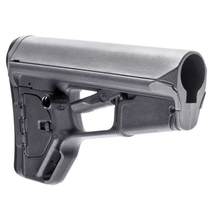 Magpul MAG378-GRY ACS-L Carbine Stock Stealth Gray Synthetic for AR-15, M16, M4 with Mil-Spec Tube (Tube Not Included)