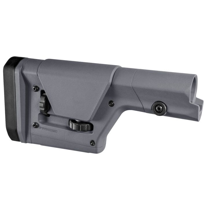 Magpul MAG672-GRY PRS Gen3 Precision Stock Fixed Adjustable Comb Stealth Gray Synthetic for AR-15, M16, M4