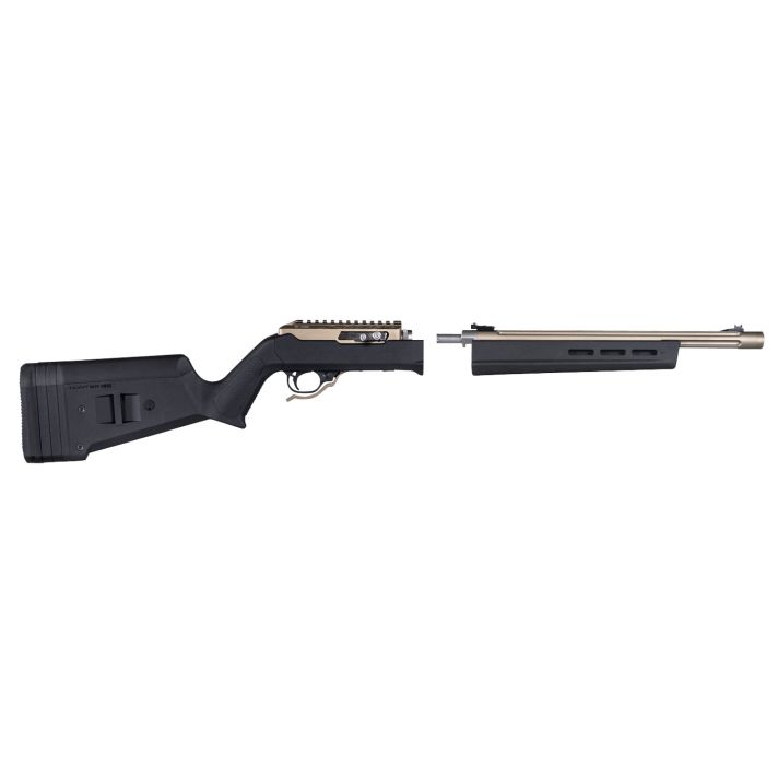 Magpul MAG760-BLK Hunter X-22 Stock Fixed Adjustable Comb Black Synthetic for Ruger 10/22 Takedown