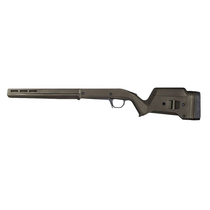 Magpul MAG931-ODG Hunter American Stock OD Green Synthetic Aluminum Bedding & Adj Comb Fits Ruger American