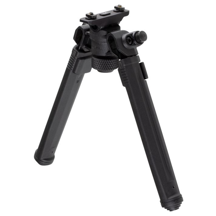 Magpul MAG933-BLK Bipodmade of Aluminum with Black Finish, M-LOK Attachment, Rubber Feet, 6.30-10.30" Vertical Adjustment for AR-Platform