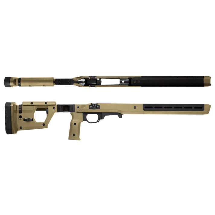 Magpul MAG997-FDE Pro 700 Stock Fixed w/Aluminum Bedding Flat Dark Earth Synthetic for Remington 700 SA