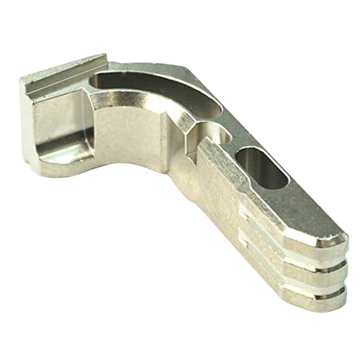 Cross Armory CRGMCSV Mag CatchExtended Glock Gen1-3/P80 Silver Anodized Aluminum