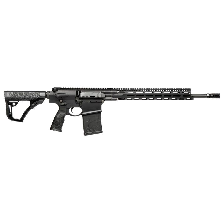 Daniel Defense 0215813210055 DD5 V4 *CA Compliant 7.62x51mm NATO 18" 10+1 Black Hard Coat Anodized Black Phosphate 6 Position w/SoftTouch Overmolding Stock Black Polymer Grip