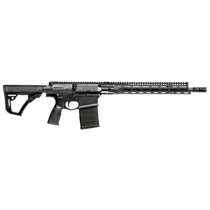 Daniel Defense 0215707258047 DD5 V3 7.62x51mm NATO 16" 20+1 Black Hard Coat Anodized Black Phosphate 6 Position w/SoftTouch Overmolding Stock Black Polymer Grip